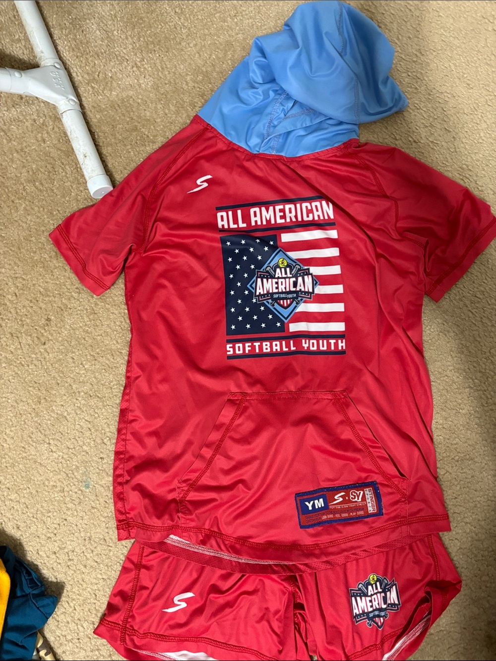 Girls XL All American Youth Softball set by Stinger Sports